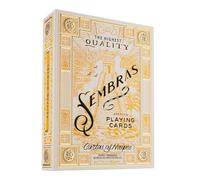 theory11 Sembras Premium Playing Cards, Poker Size Standard Index, Yellow