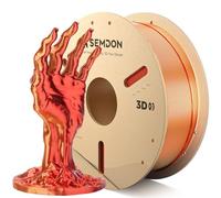 Semdon 3D Printer Filament Bicolor 1.75mm 1kg PLA Gold Copper