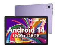 Semeakoko Tablet 10.1 inch Android 14, Octa-Core 12GB RAM+128GB ROM,1280 * 800 IPS HD IPS Touchcreen Display, 10000mAh Battery, 2.4G/5G Dual-Band WiFi, Bluetooth 5.2, Dual Camera,GPS