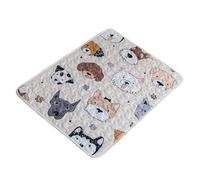 semen Dog Sleeping Pad Dog Bed Mat Kennel Pad Cat Sleeping Mattress Pet Pad Pet Kennel for Indoor Outdoor (Style E, 90 * 70cm)