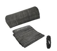 Semetall 1Set Replacement Fabric Cloth for Patio Chair,Zero Gravity Chair,63"*17",Dark Grey