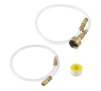 Semetall 2Pcs Boat Hydraulic Steering Bleed Kit,Copper Hydraulic Steering for Seastar,Compatible with Inboard/Outboard Systems