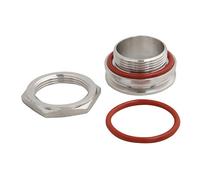 Semfeil Brew TRUE 2" Tri clamp Bulkhead Compression Fitting 304 Stainless Steel Homebrew Kettle Pot 2 Inch Tri Clamp Weldless Bulkhead Fittings