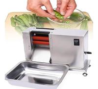 Semi-automatic Bean Pea Sheller Peeling Machine, Electric Stripping Bean Machine for Peas/Soy/Beans/Edamame, with 4 Non-Slip Feet, Energy High Yield