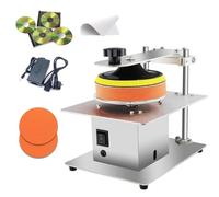 Semi-Automatic Disc Polishing Machine, 200W CD/DVD Scratch Repair Tool, Cleaning & Polishing for Data Recovery