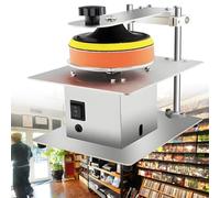 Semi-Automatic Disc Repair Machine for Media Collections, 200W Polisher for Scratch Removal and Resurfacing in Libraries