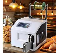 Semi-Automatic Electric Cable Tie Twisting Machine with Smart Induction and HD LCD Touchscreen for Food Bag Closure and Toy Bundling