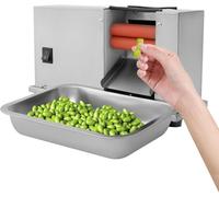 Semi-Automatic Electric Pea Sheller Machine, 22lb Per Hour Bean Peeler with Non-Slip Feet for Peas, Soybeans, Edamame