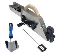 Semi-Automatic Even Flow Banjo Kit | Advance Equipment MFG Co. | Inside 90° Corner Hand Flusher I FREE 12" Mud Pan Mixer | 100+ Years Family Owned USA Made (Corner Wheel Style)