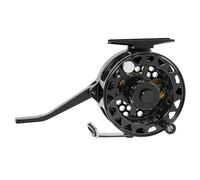 Semi-Automatic Fly Reel with Adjustable Drag Quick Spool Removal Made of CNC Machined Aluminum for Freshwater Lake River Trout Fly Fishing