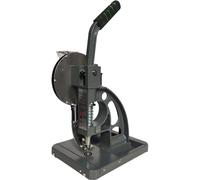 Semi Automatic Grommet Machine, Eyelet Punch Press for Banners, Flags, PVC, Tents, Posters, 6mm, Precise Setting, Easy Operation