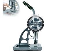 Semi-Automatic Grommet Machine, Grommet Punching and Setting Machine with Automatic Feeding Hopper, Heavy Duty Eyelet Punch Tool for Banner, Canvas, Tarpaulin, PVC & Leather 8mm