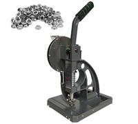 Semi-Automatic Hand Press Grommet Machine, Heavy Duty Eyelet Tool for Banner, Tarpaulin, Fabric & Leather