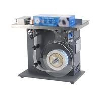 Semi Automatic Label Applicator, 90° Corner Labeling Machine with PLC Controller, 15-30 PCS/Min, Light Recognition, Width Positioning, Fits Φ25-30mm Products, for Small Boxes