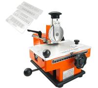 Semi-Automatic Label Maker and Embosser for Metal Marking on Tags and Plates