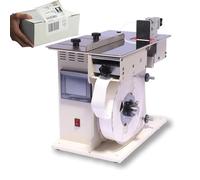 Semi-Automatic Labeling Machine for Transparent Labels, High-Speed 0-200mm/min and Adjustable Length 0-100mm, Ideal for Square and Round Labeling Applications