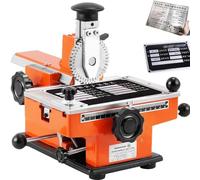 Semi-Automatic Metal Label Printer for Dog Tags and ID Cards with Punching and Engraving Capabilities