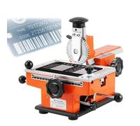 Semi-Automatic Metal Label Stamping Printer, Industrial Marking Machine for Equipment Labeling Tools