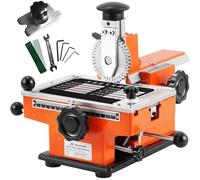 Semi-Automatic Metal Plate Embossing Machine, Manual Nameplate Label Stamping Printer for Aluminum, Steel, Copper, PVC Cards with Clamps