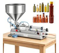 Semi-Automatic Paste Filling Machine with Leak-Proof Nozzle for Creams and Shampoos
