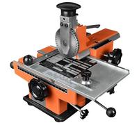Semi-Automatic Tag Printer Marking Machine for Nameplate, Number, Letter, Symbol Stamping, Compatible with Copper, Aluminum, Stainless Steel