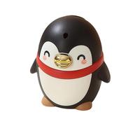 Semi-automatic toothpick dispenser, cute penguin design, portable storage box, kitchen toothpick container, for kitchen, dining room, living room, as well as for travel, outdoor, camping, picnic and