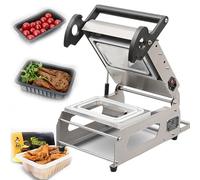 Semi-Automatic Tray Sealing Machine with Temperature Control for Commercial Food Packaging