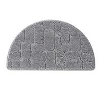 Semi-circle Microfiber Absorbent Floor Mat, Entrance Mat Carpet Indoor Half Moon Doormat Kitchen Floor Non Slip Backing Bath Mat