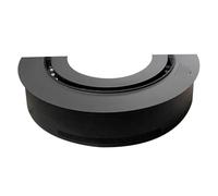 Semi Circular Electric Fireplace, Arc Recessed Atomizing, Modern Decorative Water Vapor Built in Fireplace(50cm)