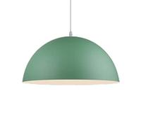 Semi-Circular Macaron Pendant Lamp Single Head Nordic Style Chaner 1-Light Scandinavian Suspensiom Lamp Restaurant Metal Ceiling Lighting Fixture for Living Room Kitchen Hallway