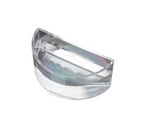 Semi Circular Refraction Water Tray Clear Refractive Water Tray for Teachers Physics Optical Experiment Demonstration