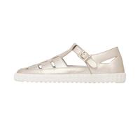Semi-Closed Sandals - female - Voile Blanche - Flat Sandals - Yellow - 7 UK - Shoes 7 UK