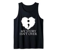 Semi Colon My Story Isn´t Over Semicolon Tank Top