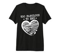 Semi Colon Too Fabulous to End Semicolon Premium T-Shirt