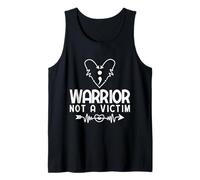 Semi Colon Warrior Not A Victim Semicolon Tank Top