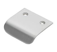 Semi Concealed Cabinet Finger Pull Handle 29mm Fixing Centres Satin Chrome