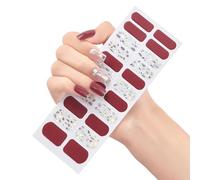 Semi-Cured Gel Nail Stickers - Long-Lasting Professional Manicure Kit with Easy Application, Salon-Quality Nail Art Designs for Women, Home & Salon