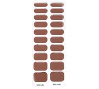 Semi Cured Gel Nails Art Sliders Manicure Decor LED Lamp Semi Cured Gel Decals Fashion Sticker Decor
