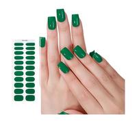 Semi Cured Gel Nails Stickers Full Wrap Nails Polish Strips Solid Color Gel Nails Strips Nails Art Decortions For Party