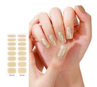 Semi Cured Gel Stickers Set For Lamp Full Solid Color Manicure Women Fashion Gel Patches