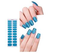 Semi Cured Gel Strips Solid Color Gel Nails Stickers Fashion Gel Wraps Nails Art Stickers Nails Polish Strips