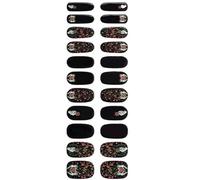 Semi Cured Gels Nails Stickers Polish Strips Halloween Full Art Decortions Halloween Stickers Semi Cured Gels Full Nail