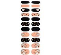 Semi Cured Gels Nails Stickers Polish Strips Halloween Full Art Decortions Semi Cured Gels Strips Full Wrap Halloween Stickers For Woman