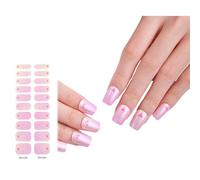 Semi Cured Gels Nails Strips Korean Gels Nails Stickers Nails Polish Strips Gels Nails Wrap Nails Art Stickers