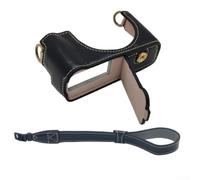 Semi-Enclosed Camera Leather Case for Sony ZV-1F/ZV-1 II(Black)