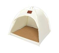 Semi Enclosed Cat Dog Tent Pet House Hut Comfortable Activity Center Kitten Nest Dog Kennel for Pet Accessories Kitty Travel