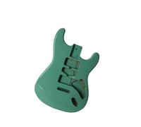 Semi-finished Electric Guitar Body Unfinished DIY Guitar Part Guitar Barrel Surf Green FOR ST Guitar Body