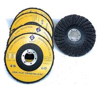 Semi-Flex Fiberglass Backing Abrasive Grinding Disc for Angle Grinder, for Granite, Marble, Stone, Glass