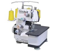 Semi-Industrial Overlock Sewing Machine with Metal Frame, 3/4 Thread Serger for Heavy Duty Fabric & Professional Use