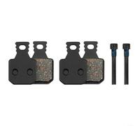 Semi-Metallic Brake Pads for Magura MT5 and MT7 (2015+), 4mm Thick 4-Piston Disc Pads with Mounting Screws, Stopping Power